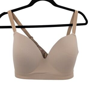 Soma Enbliss Wireless‎ Bra Nude Beige 36DD Smooth Comfort
